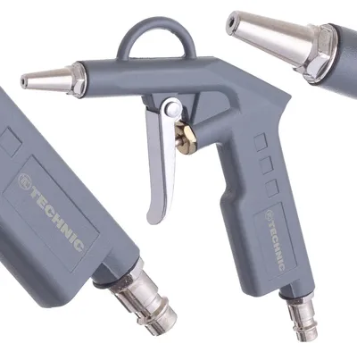 Immagine prodotto di Pistola per soffiaggio ad aria compressa con ugello corto e attacco rapido