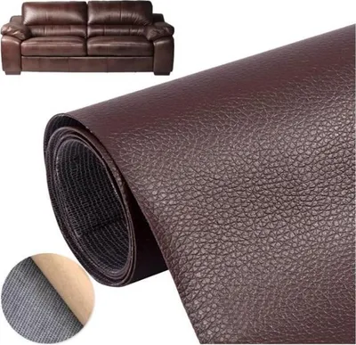 Obrázek produktu pro Záplaty na opravu kůže - Vysoká kvalita - Tmavě hnědá - 50 x 137 cm - Voděodolné - Univerzální