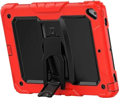 Zdjęcie produktu dla Etui na iPada Air 2 9,7" z podstawką i paskiem na ramię, czerwone