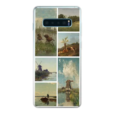 Produktbild von MuchoWow® Handyhülle Schutzhülle Hülle für Samsung Galaxy S10 Lite Kunst - Collage - Niederlande Silikon Softcase Handy Hülle - Schutz