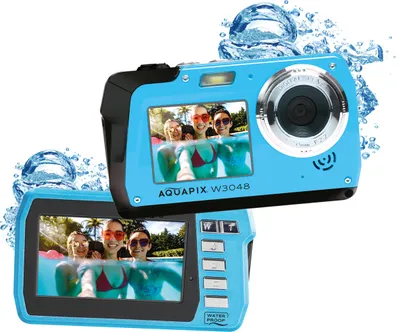Productafbeelding van Easypix Aquapix W3048 Edge, kleur: ijsblauw