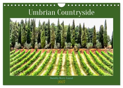 Produktbild von Umbrische Landschaft (Wandkalender 2027, DIN A4, Querformat), CALVENDO 12-Monats-Wandkalender