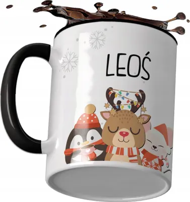 Produktbild von Weihnachtstasse mit dem Namen des Kindes - Weihnachtsgeschenk für Kinder