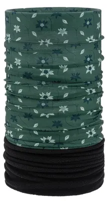 Areco Multifunktionstuch warm mit Fleece Stretch UV-Schutz in grün