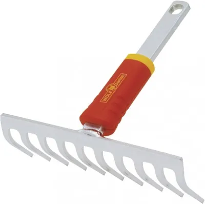 Zdjęcie produktu dla WOLF-Garten DS-M 19, Grabie ogrodowe, Metal, 19 cm, 1 szt.