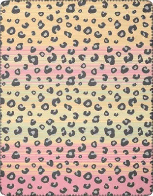 Produktbild von Biederlack Plaid mit Zierstich Young & Fancy  Wild Leo Größe 150 x 200