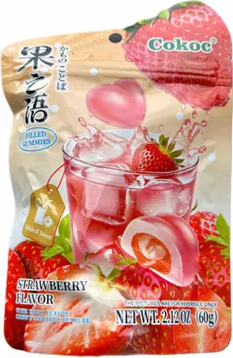 Immagine prodotto di Cokoc Gomme ripiene alla fragola 60g