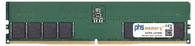 phs memory 32GB RAM Speicher kompatibel mit Lenovo ThinkCentre M70t Gen 6 (12YH) DDR5 UDIMM 5600MHz