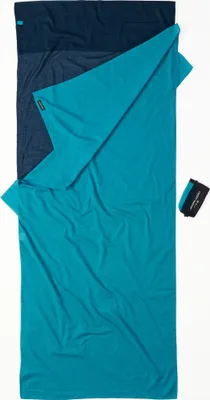Produktbild von Cocoon Leicht-Reiseschlafsack,Rechteck, 220 x 90cm, 100 % Baumwolle, laguna blue (ECT24/53)