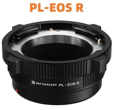 Produktbild von PL auf RF Objektivadapter - Adapterring - Für PL Cine-Objektive - RF-Mount spiegellose Kamera - Manuelle Fokussierung