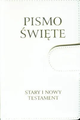 Productafbeelding van ISBN Pismo Święte Stary i Nowy Testament biała skóra, Polski, 1823 stron(y)