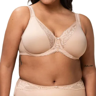 Produktbild von Triumph Modern Lace+Baumwolle, Beige, Bügel, Einfarbig, Neutral Beige, Weiblich, Rücken