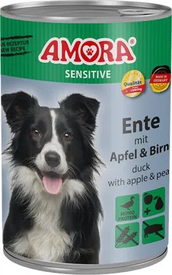 Immagine prodotto di AMORA Dog Sensitive Ente, Apfel & Birne 400g