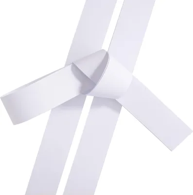 Produktbild von XXL Fröbelsterne, 4 cm, 17 Streifen Weiß