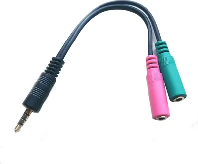 Zdjęcie produktu dla Microconnect AUDALS015, 3.5mm, Męska, 2 x 2.5mm, Żeńska, 0,2 m, Czarny