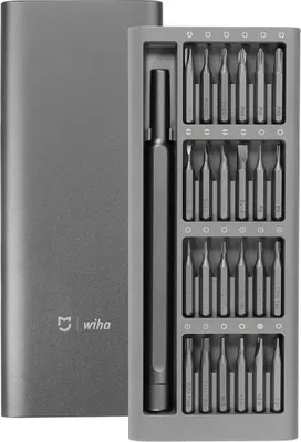 Image de Xiaomi MI x Wiha Precision - Schraubendreher mit Bit-Satz - 24 Stücke - in Koffer