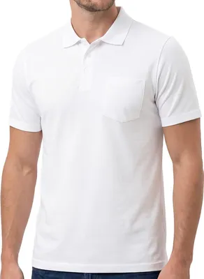 Produktbild von RAGMAN Basic Poloshirt Klassischer Look, Weiches Material mit leichtem Glanz, Vielseitig kombinierbar im Alltag