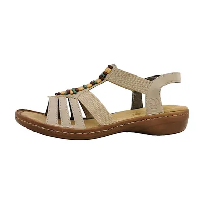 Zdjęcie produktu dla Rieker Sandalette Beige w rozmiarze 42