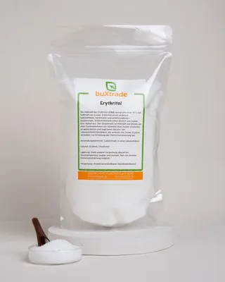 Produktbild von 500 g Erythritol | Erythrit | Süßungsmittel | buxtrade | GMO frei