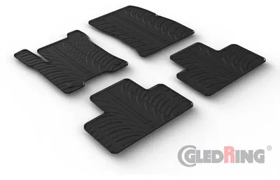 Image de Tapis de sol en caoutchouc Gledring pour Mercedes Classe EQB 2021- (X243)