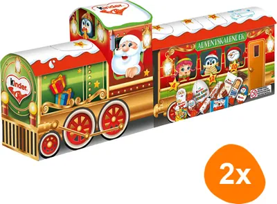 Produktbild von Ferrero - Kinder Mix Adventskalender 3D-Zug - 2 Stück