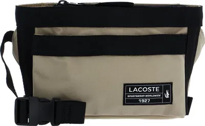 Produktbild von LACOSTE Umhängetasche Outdoor Croc Reporter Bag Viennois Noir beige