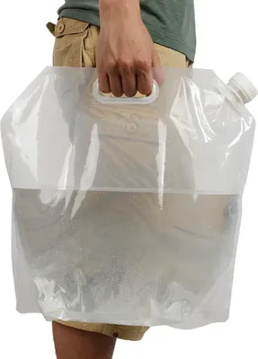 Produktbild von 10L zusammenklappbarer Wasserbehälter, Eimer, Aufbewahrung, Hebesack für Outdoor, Camping, Wandern