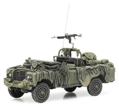 Produktbild von Artitec 6870343 - 1/87 / H0 UK Land Rover 109 Recce - British Army Combat Ready