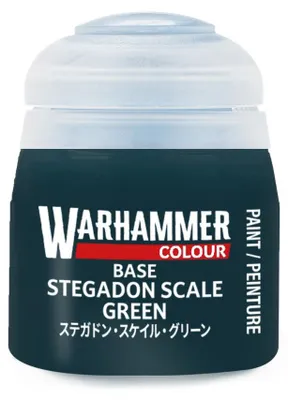 Produktbild von Warhammer Colour Base Stegadon Scale Green 12ml