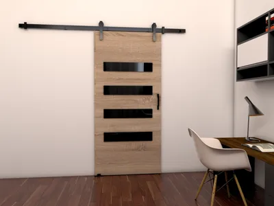 Obrázok produktu pre Posuvné dvere MINIO LIFT F 86 cm izbové dvere | Dub Sonoma