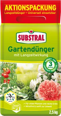 Produktbild von SUBSTRAL® Gartendünger mit Langzeitwirkung 2,5 kg
