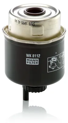 Produktbild von Kraftstofffilter MANN-FILTER WK 8112 Anschraubfilter