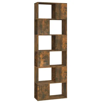 Produktbild von vidaXL Bücherregal/Raumteiler Räuchereiche 60x24x186 cm