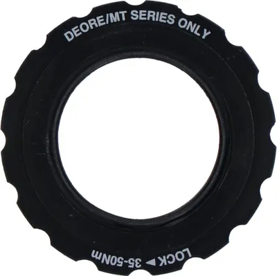Produktbild von Shimano Ersatzteil Verschlussring inkl Scheibe für FCM6100-1 schwarz Lockring