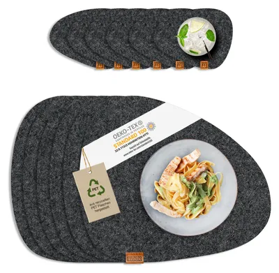 Produktbild von Tischsets Glasuntersetzer 12er-Set