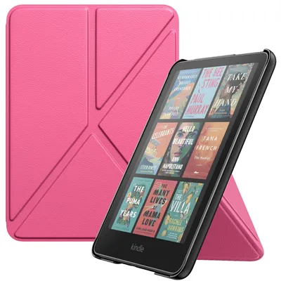Immagine prodotto di Custodia MoKo per Kindle Paperwhite da 7 pollici, 12ª generazione, modelli 2025/2024, colore magenta