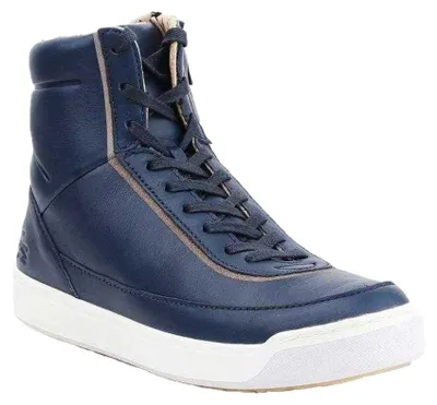 Image de Lacoste - Bottines « Explorateur » pour femme, cuir PP7704 (36 EU) (bleu marine foncé)
