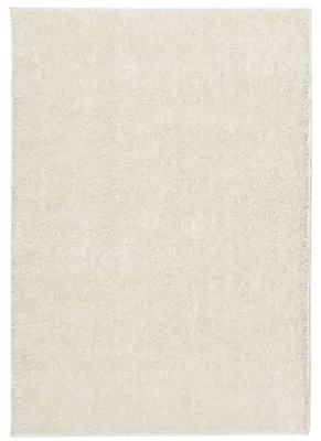 Produktbild von vidaXL Teppich ISTAN Hochflor Glänzend Creme 140x200 cm