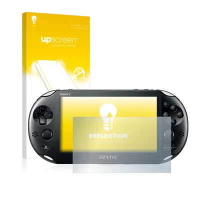 Produktbild von upscreen Schutzfolie für Sony Playstation Vita Displayschutz Displayschutzfolie Folie Matt Entspiegelungsfolie