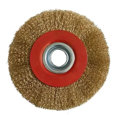 Image de OPTIMUM 3107430 Brosse métallique Ø 175 x 20 Ø 32 mm