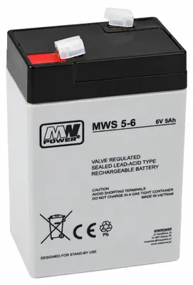 Image de Batterie Agm Gel pour une voiture pour une batterie 6v5ah
