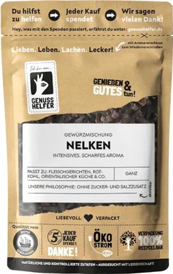 Produktbild von Nelken, ganz, zum Verfeinern von Speisen und Getränken, 45g