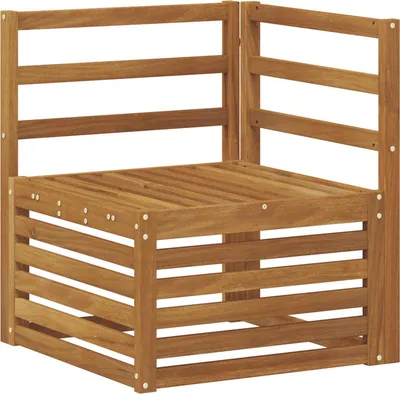 Produktbild von vidaXL Outdoor-Sofagarnitur 6 pcs Natur Massivholz Akazie