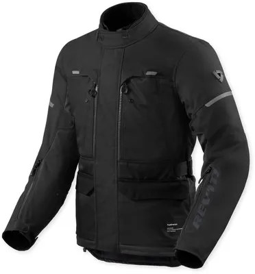 Immagine prodotto di Giacca da moto in tessuto impermeabile Revit Outback 5 H2O, nera, taglia L