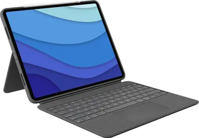 Immagine prodotto di Logitech Combo Touch - Tastiera e custodia folio - con trackpad - retroilluminata - connettore Apple Smart - QWERTY