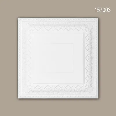 Produktbild von PROFHOME 157003 Deckenplatte Deckenelement Wandpaneel Stuckdekor