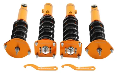 Produktbild von Mazda RX-7 FC3S Gewindefahrwerk - Höhen- & härteverstellbare Coilovers - Für Savanna RX-7 S4 S5 Bj. 1986-1991 - Komplettsatz Vorder- & Hinterachse