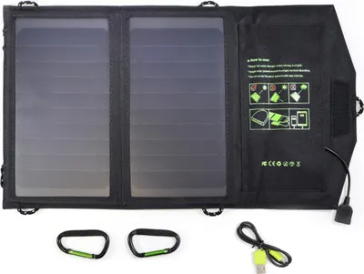 Produktbild von Basic Nature Solar-Ladegerät Basic 5V/10W schwarz
