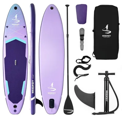 Obrázok produktu pre Nafukovacie paddleboard, odolné PVC, stabilná konštrukcia, LILA