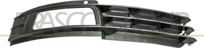 Produktbild von PRASCO Lüftungsgitter Grill Stoßfänger für AUDI A6 Avant (4F5, C6) mit Loch/Löchern für Nebellampen Schwarz